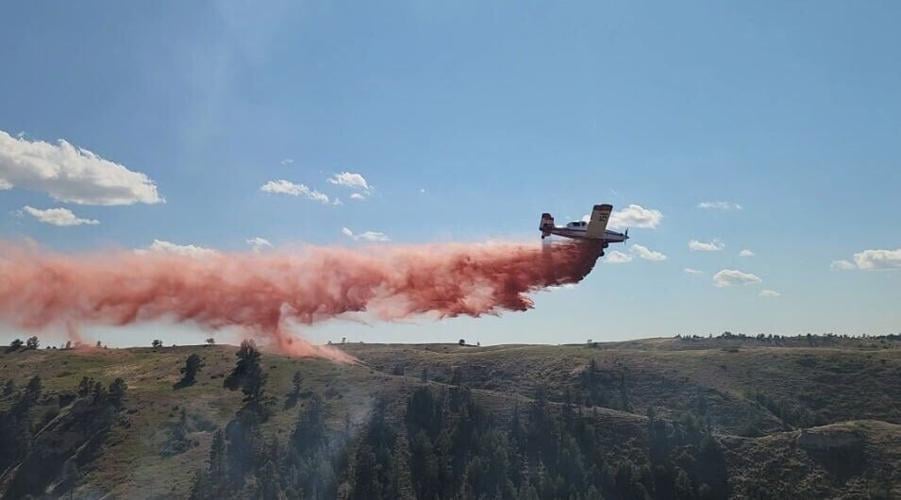 Banner County, neighboring departments battle wildfire in Wildcat Hills